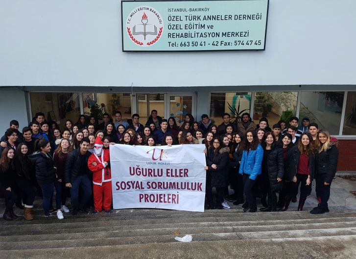 ANADOLU LİSESİ ÖĞRENCİLERİMİZ,ÖĞRETMENLERİMİZ VE MEZUNLARIMIZ FLORYA ZİHİNSEL ENGELLİLER MERKEZİNDEYDİ…